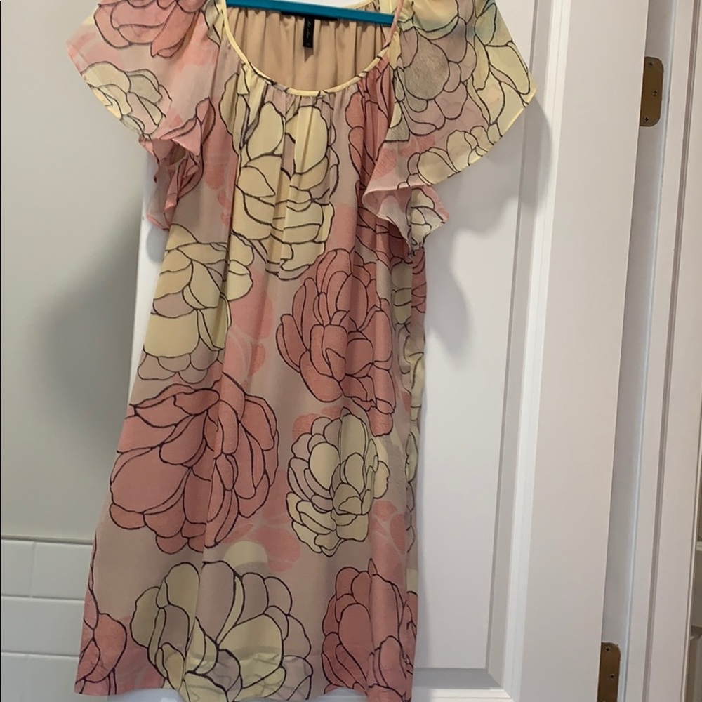 Floral mini dress